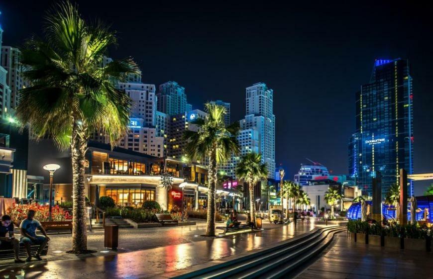 Luxury Casa - Elite Marina 1 Bedroom Apartment - Jbr Beach Dubai Buitenkant foto